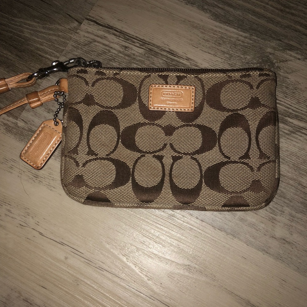 Coach wristlet